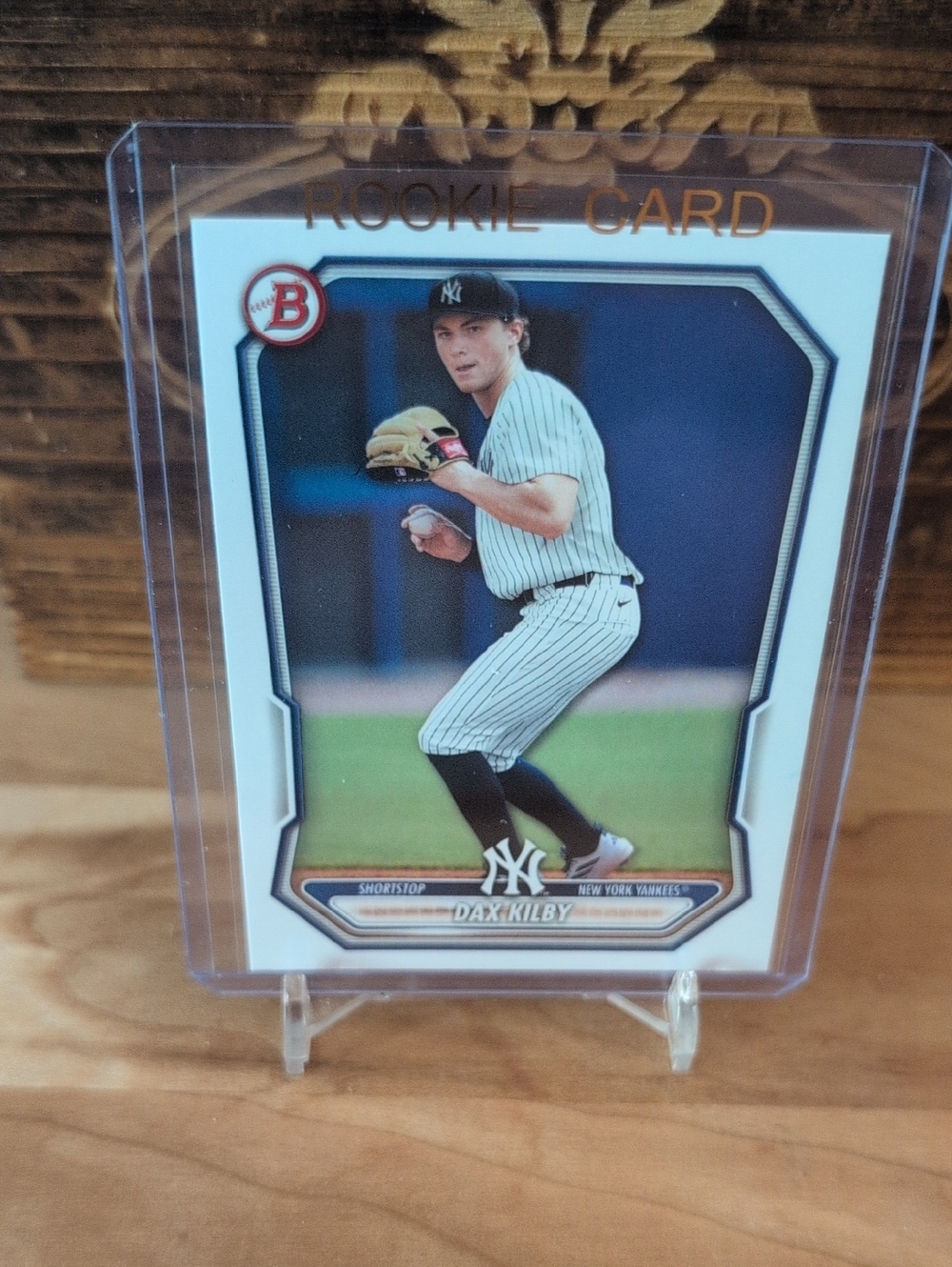 2026 Bowman Dax Kilby Rookie Prospect Card Yankees